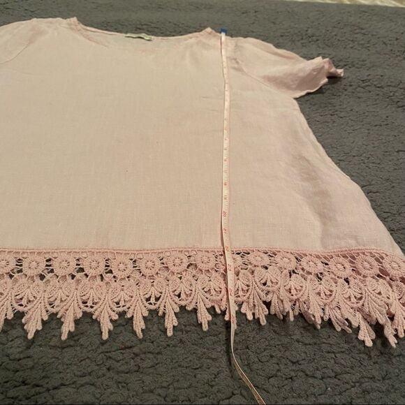 Terzo Millennio 100% Linen Top - Picture 12 of 12